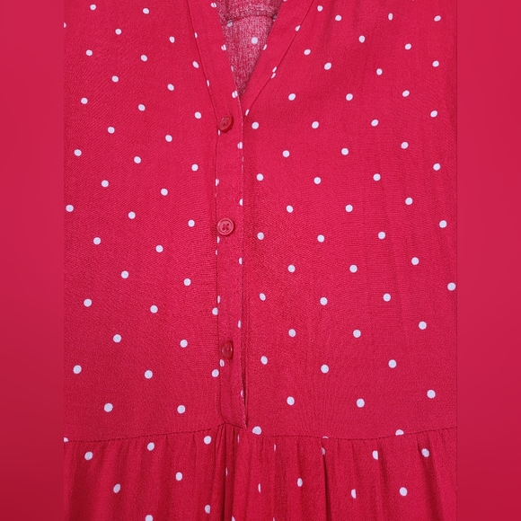 Midi polka dot dress, size XS - Picture 6 of 13
